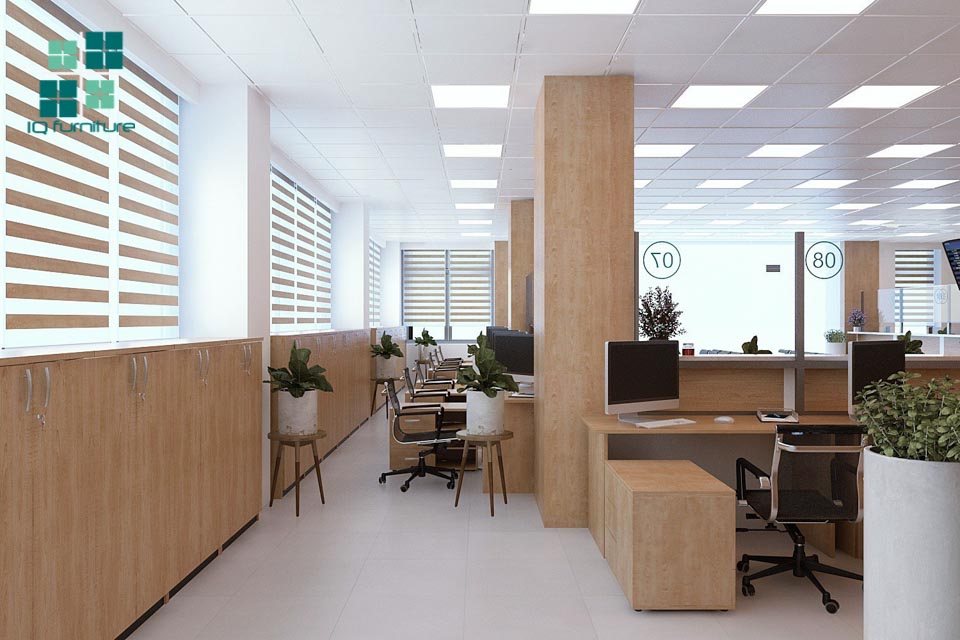 thiết kế nội thất văn phòng khu công nghiệp Nam Đình Vũ